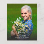 バジェットモダンスクリプト名Photo GradパーティーVER DK チラシ (正面)