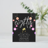 バジェットモダンスパークル80th誕生日パーティー (スタンド正面)