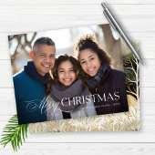 バジェットモダンタイポグラフィクリスマスホリデーフォト