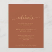 バジェットモダンテラコッタアーチ写真卒業 (裏面)