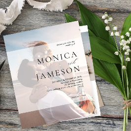 バジェットモダンデュオ2フォト結婚ズ