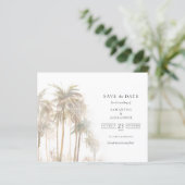 バジェットモダントロピカルツリーの日付を保存 (スタンド正面)