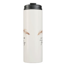 バジェットモダンナチュラルパンパスグラス家族ギフトスタ タンブラー