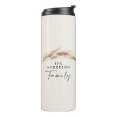 バジェットモダンナチュラルパンパスグラス家族ギフトスタ タンブラー (回転左)