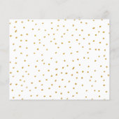 バジェットモダンハッピーホリデーズフォトホリデーカード (裏面)