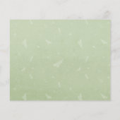 バジェットモダンハッピーホリデーズ手書き写真 (裏面)