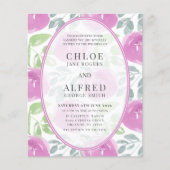 バジェットモダンピンクウォーターバラ結婚ズ (正面)