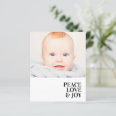 バジェットモダンピースミニマルラブジョイホリデーフォト (スタンド正面)