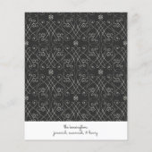 バジェットモダンピースミニマルラブジョイホリデーフォト (裏面)