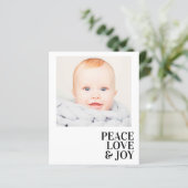 バジェットモダンピースミニマルラブジョイホリデーフォト (スタンド正面)