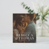 バジェットモダンフォトオーバーレイ結婚式 (スタンド正面)