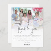 バジェットモダンフォトオーバーレイ赤ちゃんシャワー (正面/裏面)