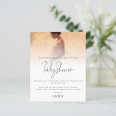 バジェットモダンフォトオーバーレイ赤ちゃんシャワー (スタンド正面)