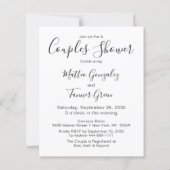 バジェットモダンフォトスクリプトLGBTQカップルのシャワー (裏面)