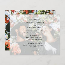 バジェットモダンフォト横結婚線