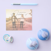 バジェットモダンフォト水平4効果結婚の値 チラシ (シングル)