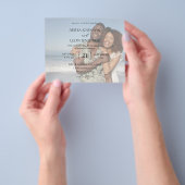 バジェットモダンフォト5横結婚線 チラシ (手)