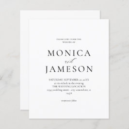 バジェットモダンブラック結婚とホワイトの2V