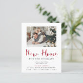 バジェットモダンホリデーズフォトムービングホリデーカード (スタンド正面)