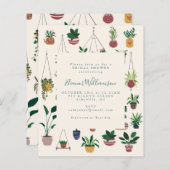 バジェットモダンボホプラントズブライダルシャワー (正面/裏面)