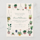 バジェットモダンボホプラントズブライダルシャワー (正面)