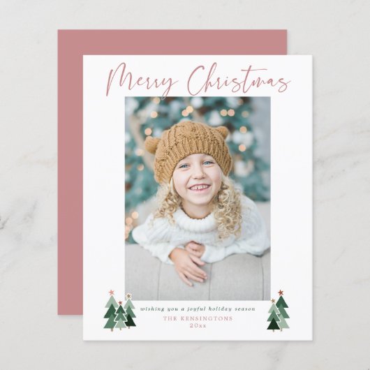 バジェットモダンミニマル写真休日 (正面/裏面)