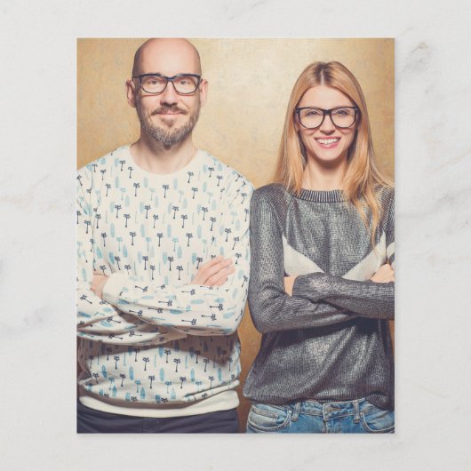 バジェットモダンミニマル9スクエアホリディフォト (裏面)