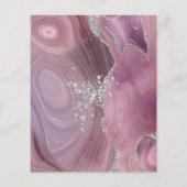 バジェットモダンメイブシルバーゲート結婚式の招待 (裏面)