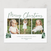 バジェットモダンメリークリスマスツリーズ写真 (正面)