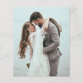 バジェットモダンユーカリ写真ありがとう (裏面)