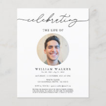 バジェットモダンラウンド写真お祝い・オブ・ライフ