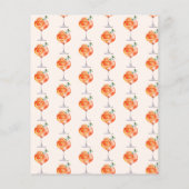 バジェットモダンラブアットファーストスピリッツブライダルシャワー チラシ (裏面)