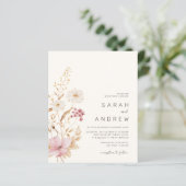 バジェットモダンワイルドフラワーボタニカル庭園の結婚式 (スタンド正面)