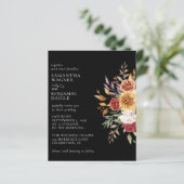 バジェットモダン秋フローラブ結婚ラック (スタンド正面)