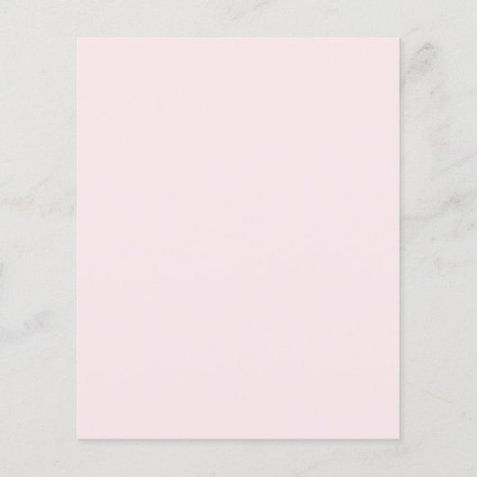 バジェットモダン赤面ピンクホリデークリスマスパーティー (裏面)