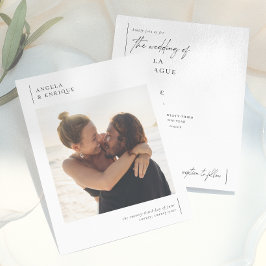 バジェットモダン&ミニマリストRomantic Photo結婚's