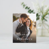 バジェットモダンM写真垂直シック日付を保存 (スタンド正面)