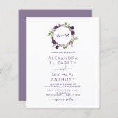 バジェットモノグラムフローラダスティパープル結婚ズ (正面/裏面)