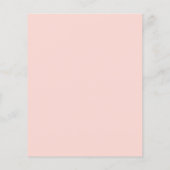 バジェットモノグラム赤面ピンクシトラス結婚フローラ (裏面)