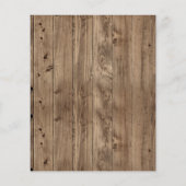 バジェットモノグラー素朴ムバーンウッドウィンターウェディング (裏面)