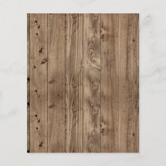 バジェットモノグラー素朴ムバーンウッドウィンターウェディング (裏面)