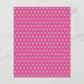 バジェットユニコーンガール3rd誕生日パーティの招待状 (裏面)