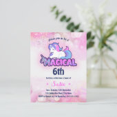 バジェットユニコーンマジカルエイジ6誕生日 (スタンド正面)