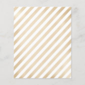 バジェットユニコーン1st誕生日ティール（緑がかった色）パープル招待状 チラシ (裏面)