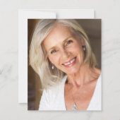 バジェットユーカリお祝いオブライフ招待状 (裏面)