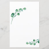 バジェットユーカリガーリーーバースデーパーティーの招待 (裏面)