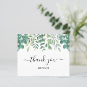 バジェットユーカリパーソナライズされたグリーンリー (スタンド正面)