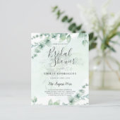 バジェットユーカリブライダルシャワーグリーン金ゴールドQR C (スタンド正面)