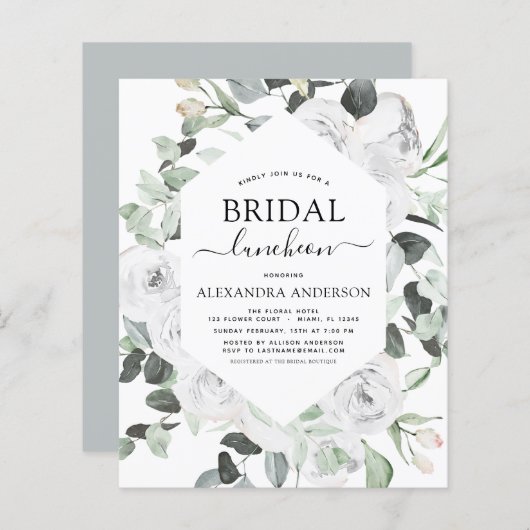 バジェットユーカリブライダルシャワールンチョンフローラ (正面/裏面)