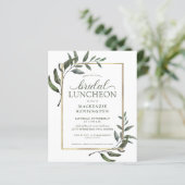 バジェットユーカリプスグリーンリーブライダルシャワールンチョン (スタンド正面)